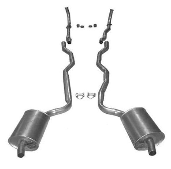 Exhaust System. 2 Inch -Welded Secondary Pipe & Muffler 63