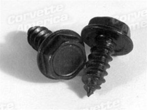 Heater Outlet Y-Duct Screw Set. 3 Piece 63-67