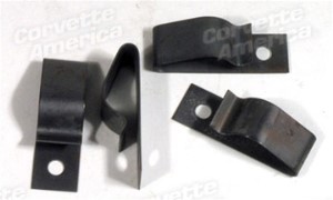 Nose Panel Headlight Harness Clips. 4 Piece 58-62