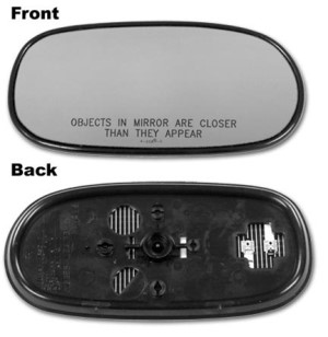 Outside Mirror Kit. W/Case LH 97-04