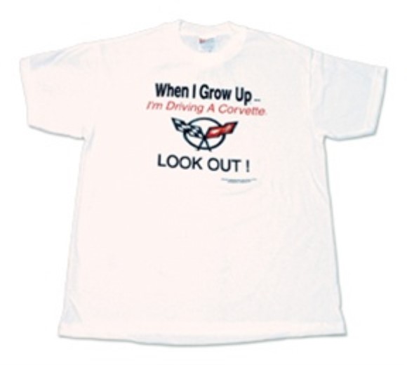 T-Shirt. When I Grow Up W/Logo - 10-12 (MED) 