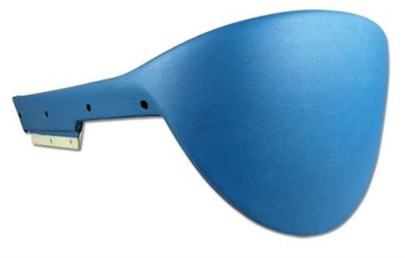 Dash Pad. Bright Blue LH 65-67
