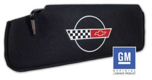 Sunvisor. Replacement LH Embroidered with Logo 84-96