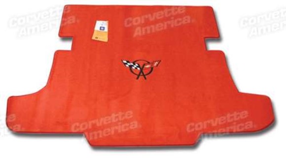 Cargo Mat. Torch Red W/Black Applique Coupe 00-04