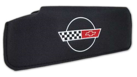 Sunvisor. Replacement RH Embroidered with Logo 84-96