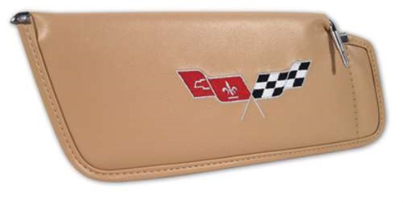 Sunvisor. Doeskin Embroidered with Logo 78-80