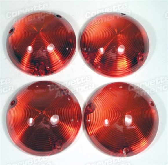 Bubble Taillight Lenses. 4 Piece Set 68-73