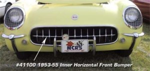 Front Bumper.  Inner Horizontal 53-55