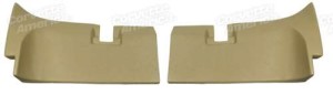 Rear Coupe Roof Panels. Light Saddle 70-72