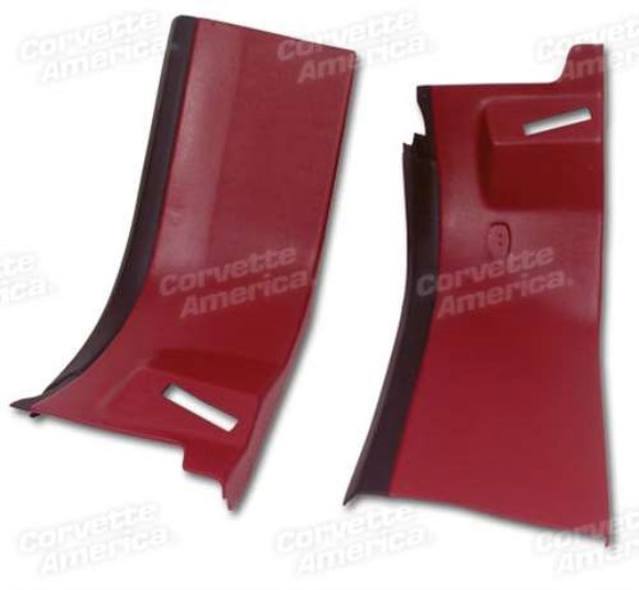 Rear Coupe Roof Panels. Red 82
