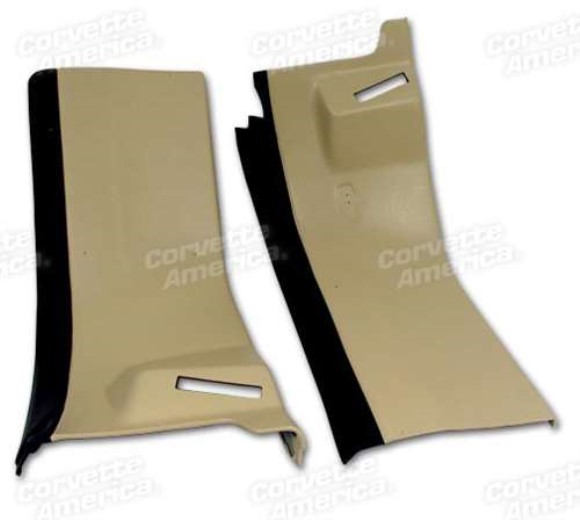 Rear Coupe Roof Panels. Doeskin 80