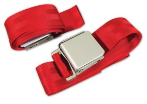 Seat Belts. Hambone Style - Red 56-62