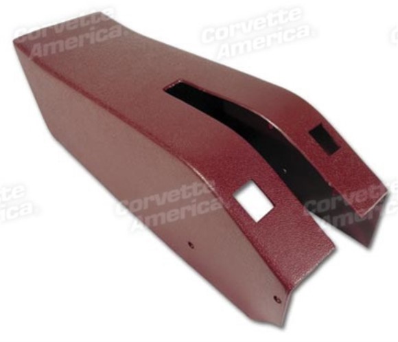 Park Brake Console. Oxblood With Power Windows 73-75