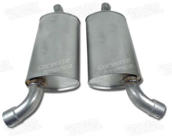 Mufflers. 2.5 Inch (73 Replacement) 68-73