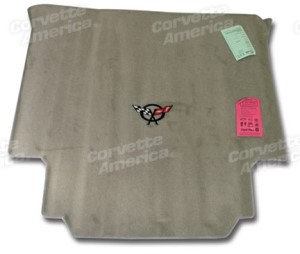 Cargo Mat. Gray W/Black Applique Hardtop 99-00