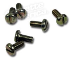 Transistor Ignition Amp Rear Cover Screws. 6 Piece 64-74