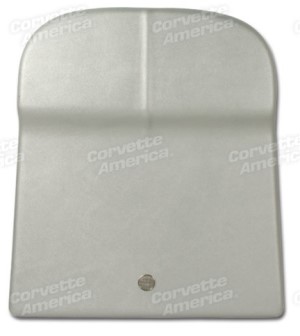 Seat Back. Silver 65-66