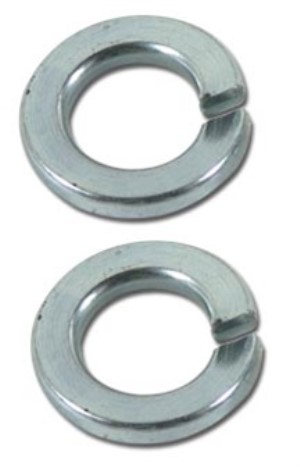 Spare Tire Bolt Lockwashers. Front 63-67
