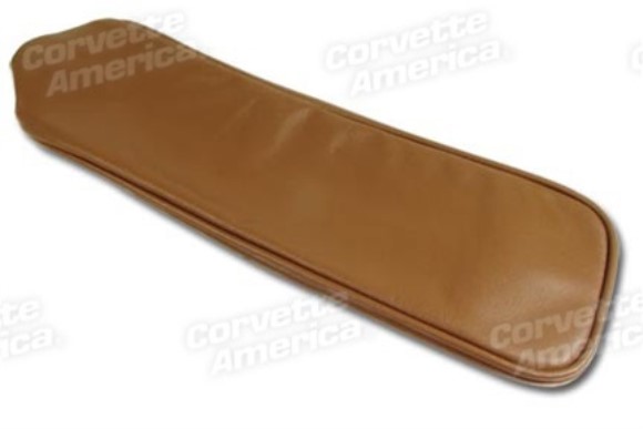 Center Armrest Cover. Saddle Leather 63-64