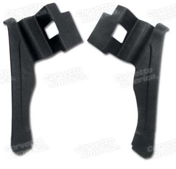 Rear Quarter Panels. Black Convertible With Shoulder Harness 74E 70-74