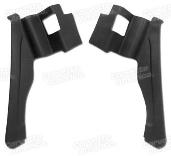 Rear Quarter Panels. Black Convertible With Shoulder Harness 74L 74-75