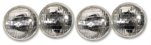 Headlight Bulbs. T3 Set Of 4 68-71