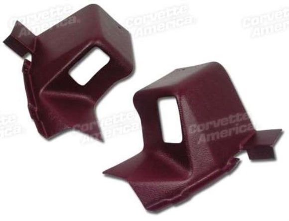 Rear Quarter Panel Extensions. Oxblood Coupe 73