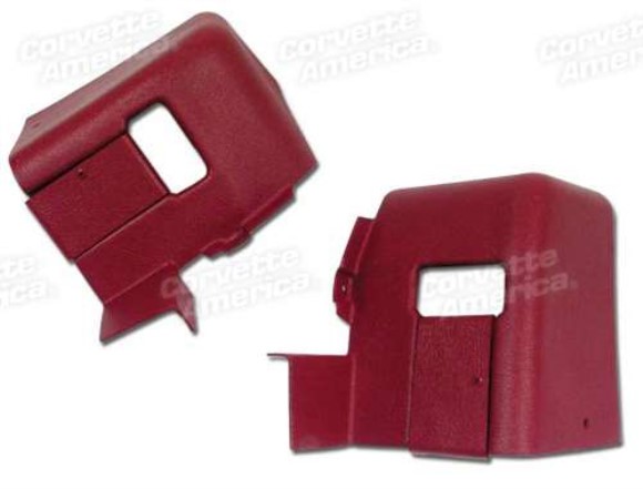 Rear Quarter Panel Extensions. Red Coupe 77