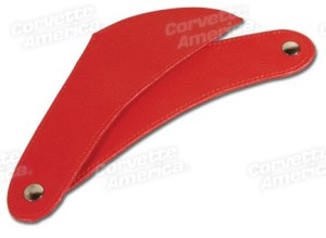 Convertible Top Lid Tabs. Red 58