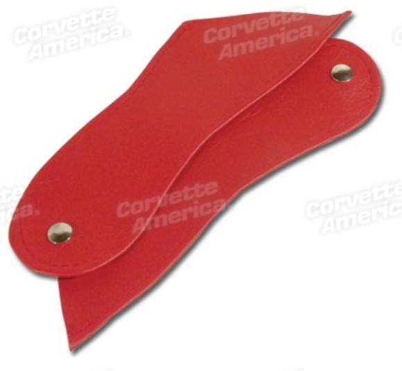Convertible Top Lid Tabs. Red 59-62