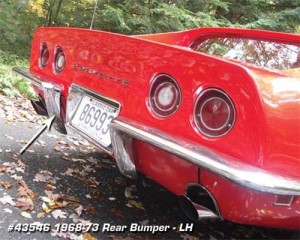Rear Bumper. LH USA 68-73