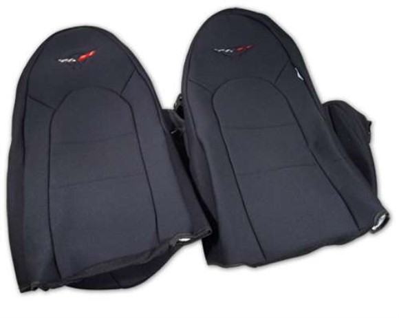 Seat Covers. Neoprene Black/Black 97-04