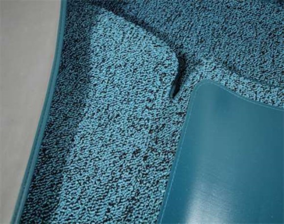 Carpet. Turquoise Tuxedo 59-60