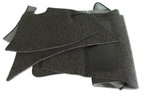 Carpet. Olive Black Tuxedo 59-60