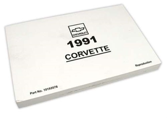 Owners Manual. Corvette 91