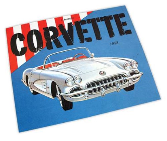 Sales Brochure. Corvette 58