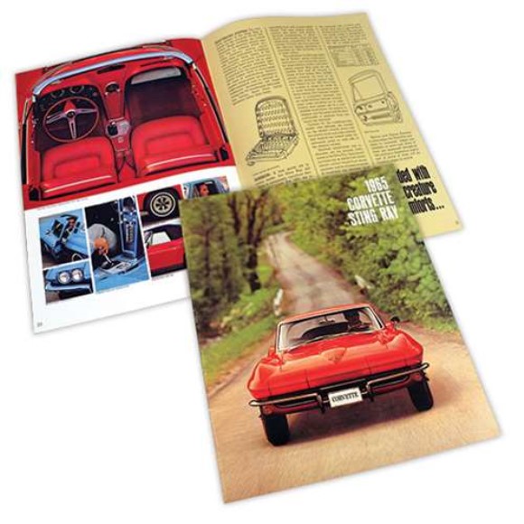 Sales Brochure. Corvette 65