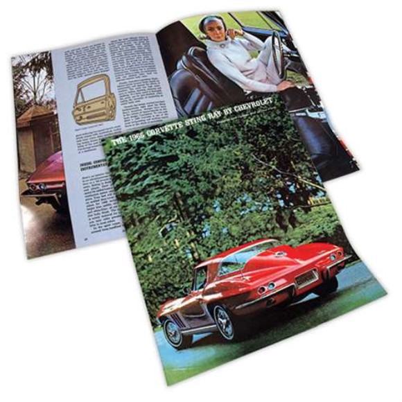Sales Brochure. Corvette 66