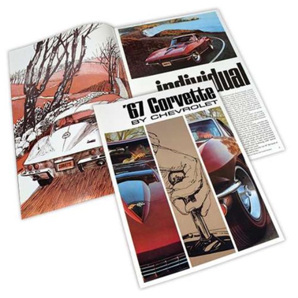 Sales Brochure. Corvette 67