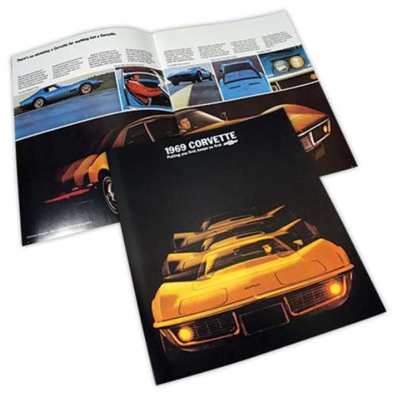 Sales Brochure. Corvette 69