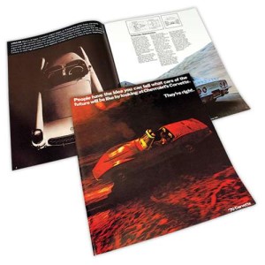 Sales Brochure. Corvette 70