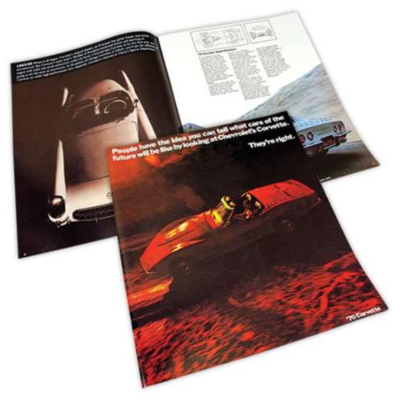 Sales Brochure. Corvette 70
