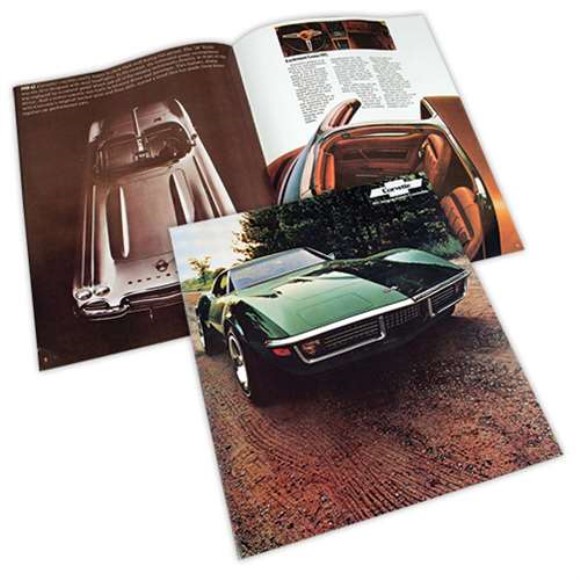 Sales Brochure. Corvette 71