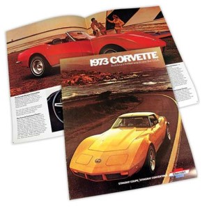 Sales Brochure. Corvette 73