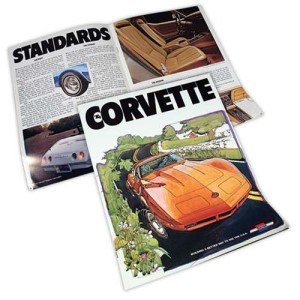 Sales Brochure. Corvette 74