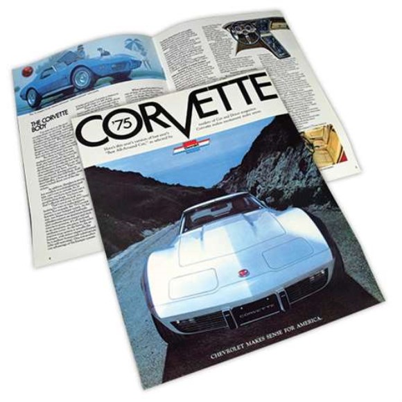 Sales Brochure. Corvette 75