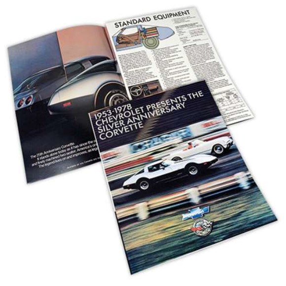 Sales Brochure. Corvette 78