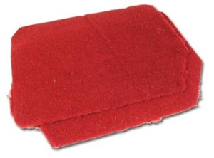 FRONT SPEAKER COVER CARPETS. RED PILE 90-92