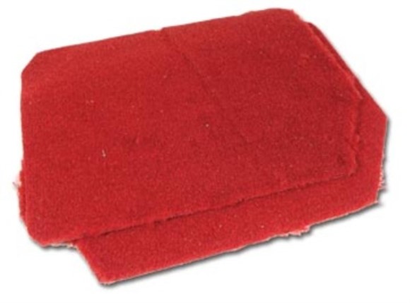 FRONT SPEAKER COVER CARPETS. RED PILE 90-92
