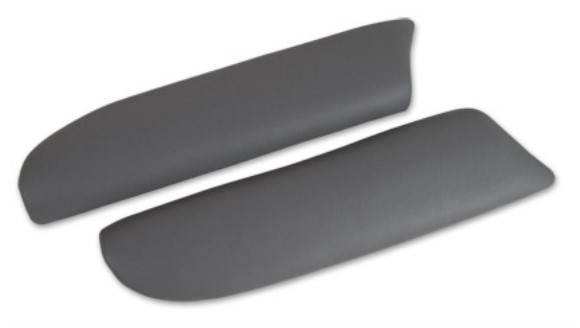 Leather ArmRest Pads - Gray 97-04